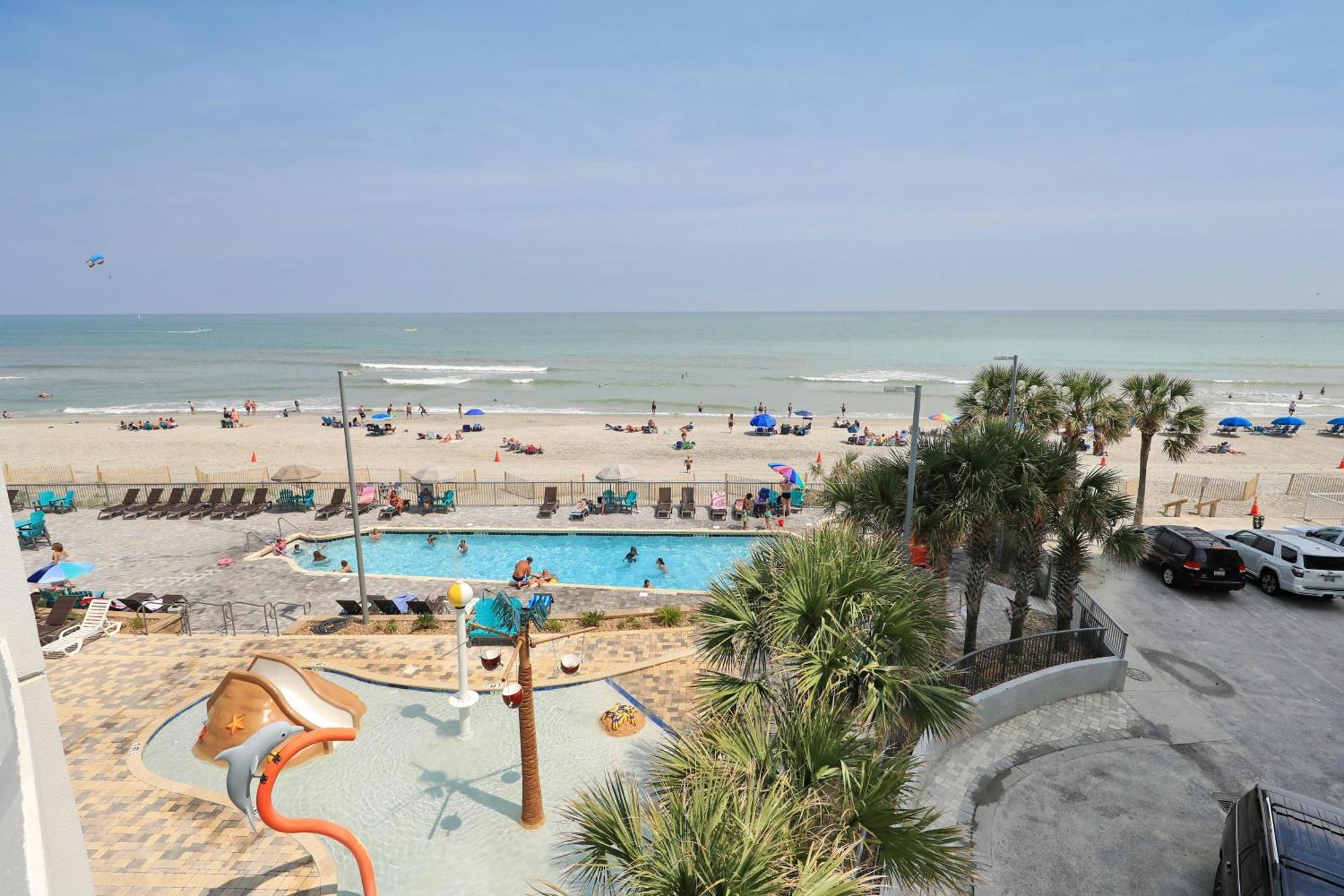 107 S Ocean Blvd, 0308 - Ocean Front Sleeps 6 Villa Myrtle Beach Bagian luar foto