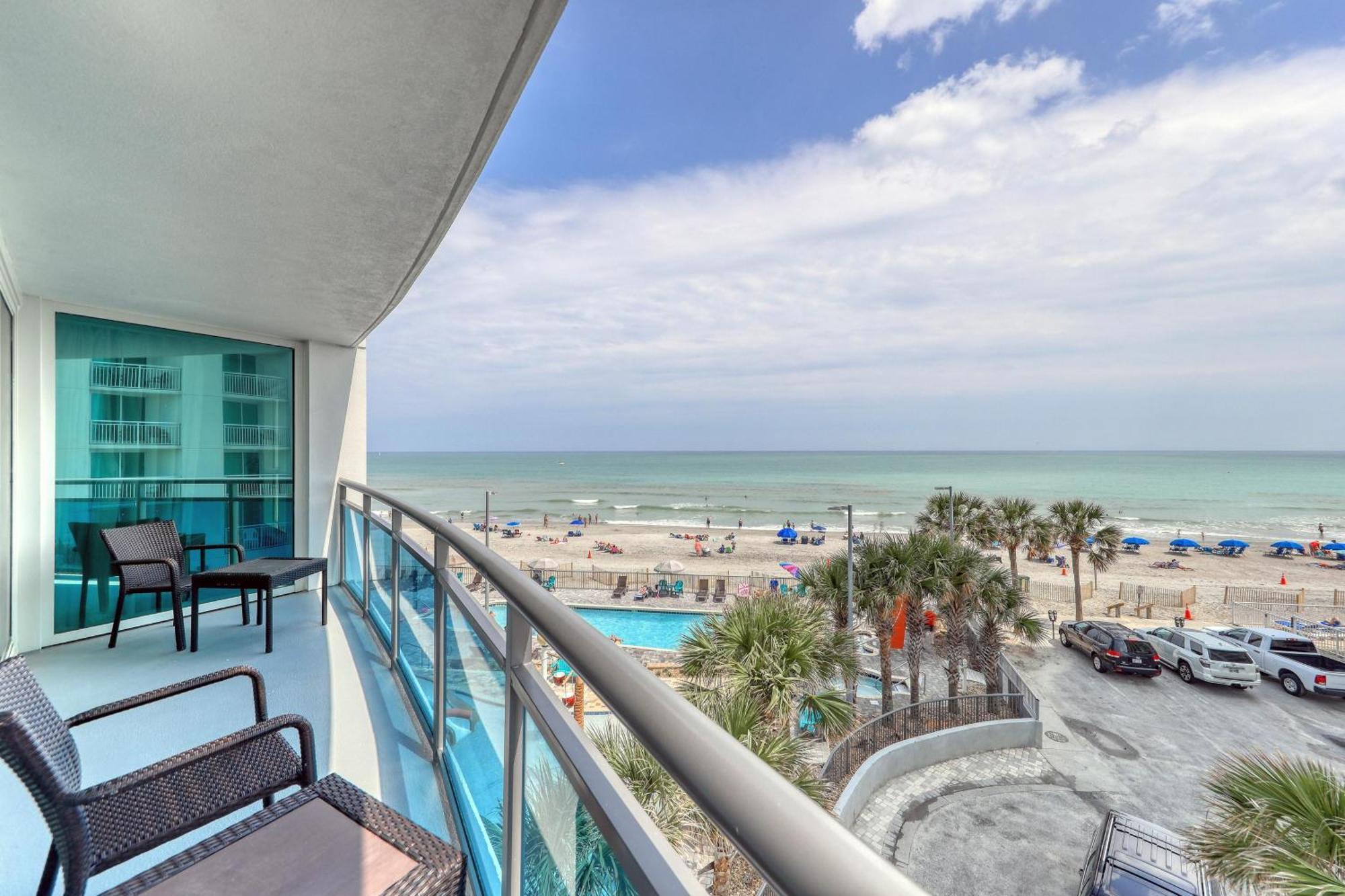 107 S Ocean Blvd, 0308 - Ocean Front Sleeps 6 Villa Myrtle Beach Bagian luar foto
