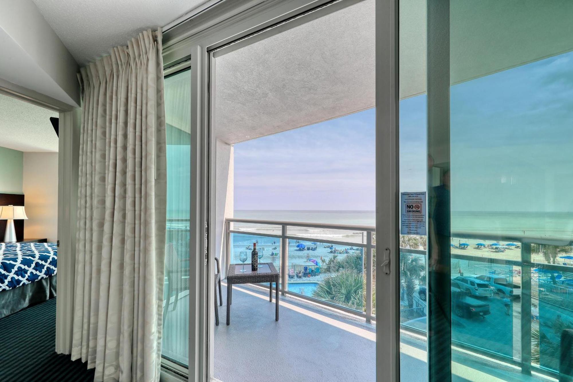 107 S Ocean Blvd, 0308 - Ocean Front Sleeps 6 Villa Myrtle Beach Bagian luar foto