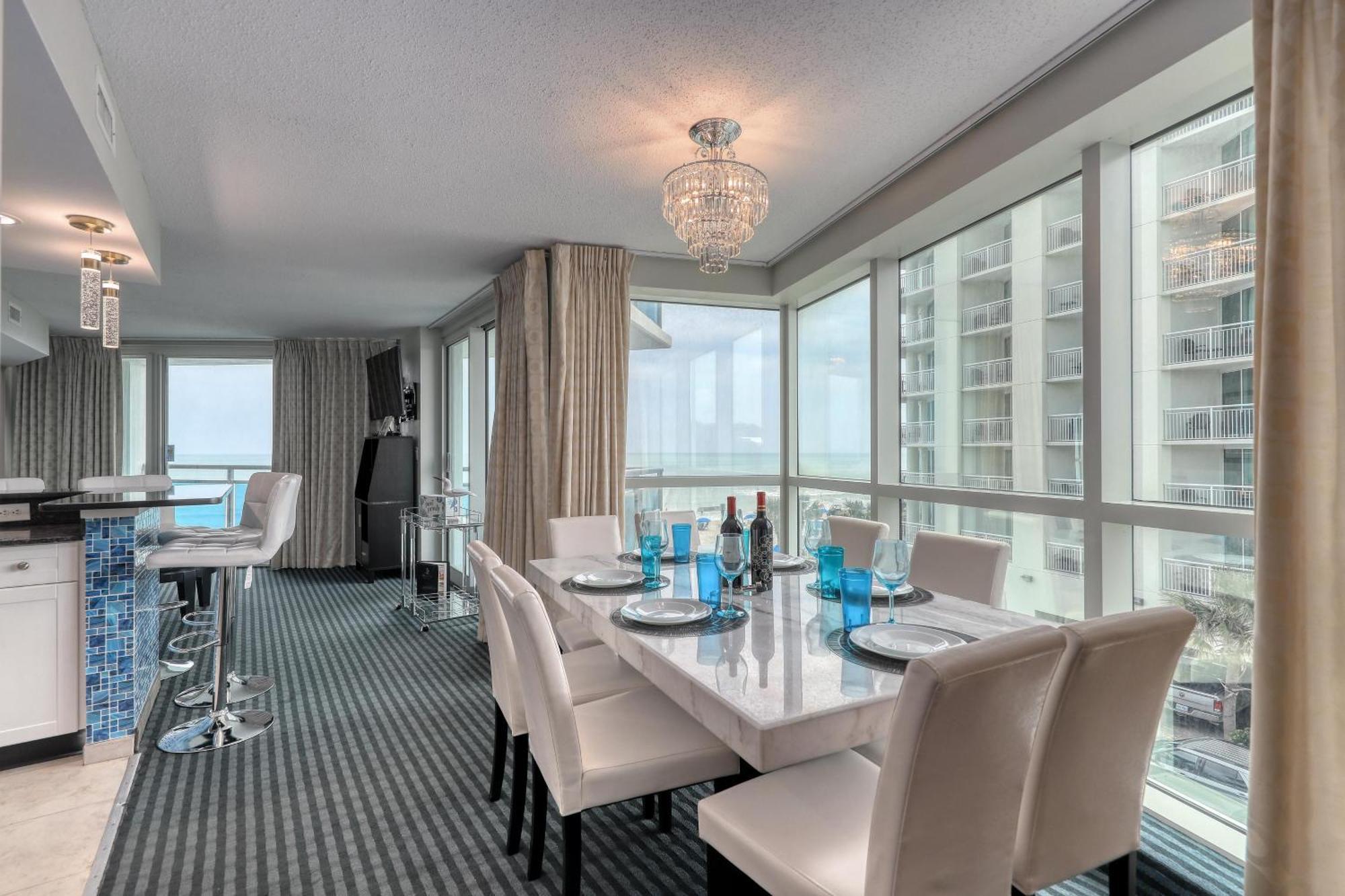 107 S Ocean Blvd, 0308 - Ocean Front Sleeps 6 Villa Myrtle Beach Bagian luar foto