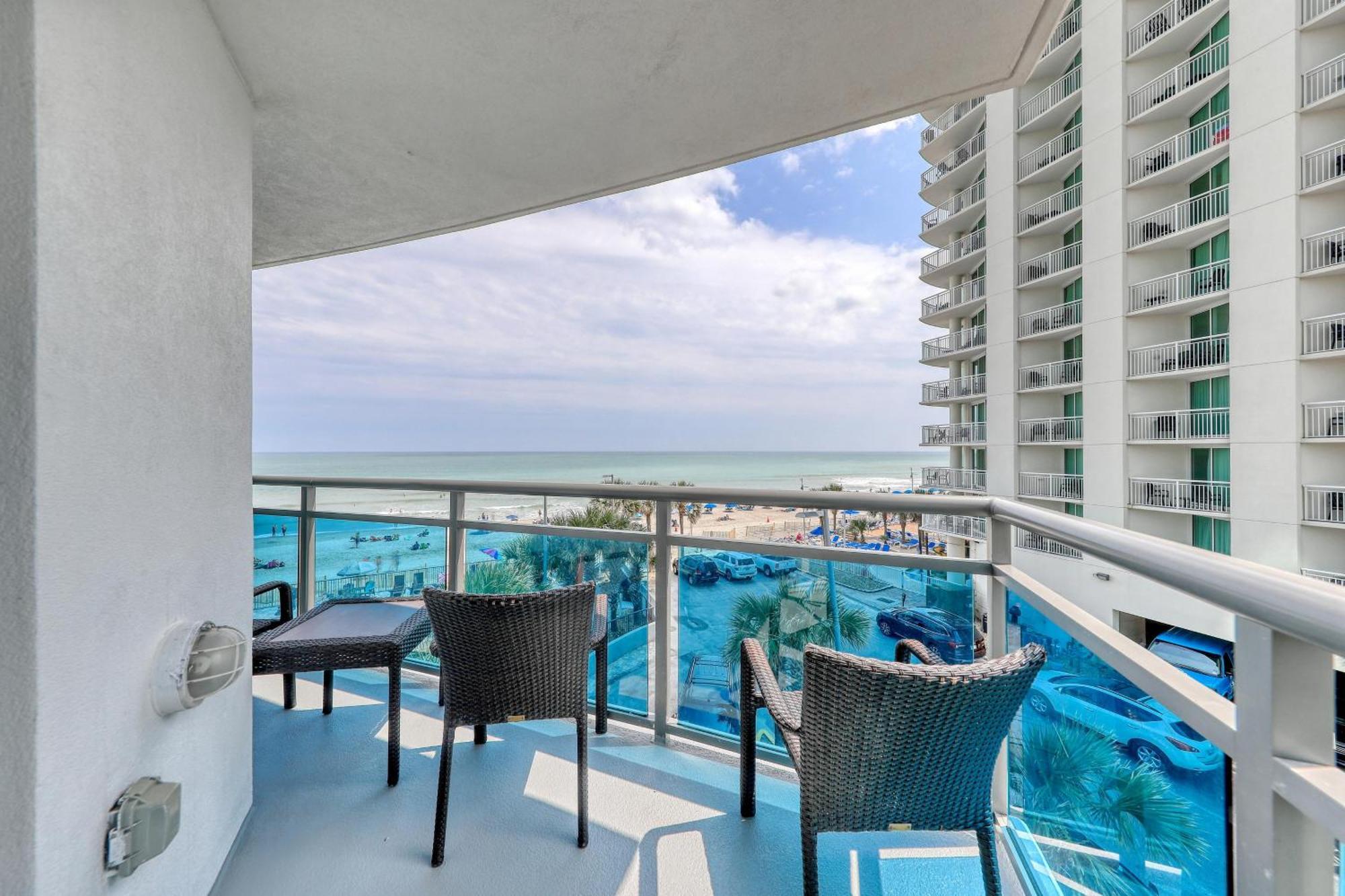 107 S Ocean Blvd, 0308 - Ocean Front Sleeps 6 Villa Myrtle Beach Bagian luar foto