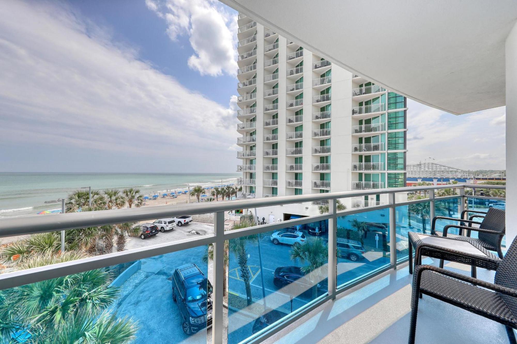 107 S Ocean Blvd, 0308 - Ocean Front Sleeps 6 Villa Myrtle Beach Bagian luar foto