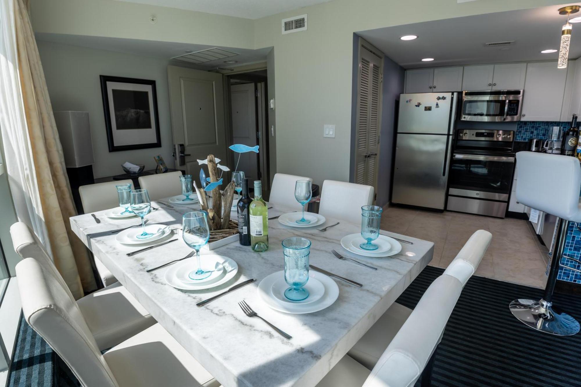 107 S Ocean Blvd, 0308 - Ocean Front Sleeps 6 Villa Myrtle Beach Bagian luar foto